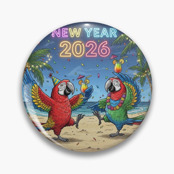 Item preview, Tropical Parrots 2026 Party designed and sold by PetJoyPrintsCO.