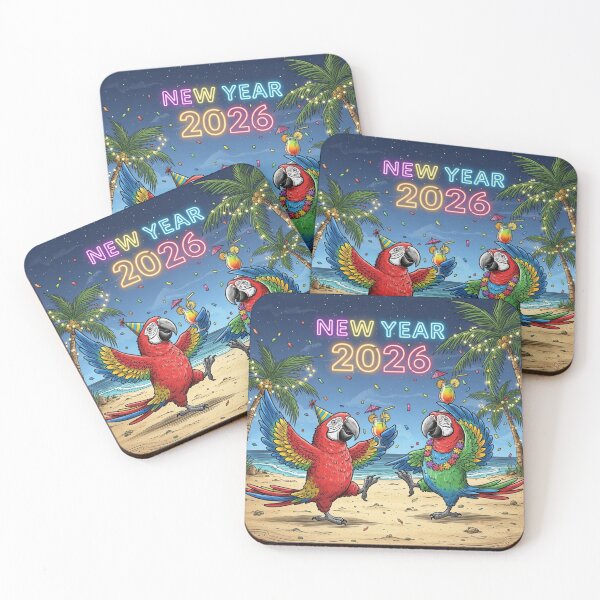 Item preview, Tropical Parrots 2026 Party designed and sold by PetJoyPrintsCO.