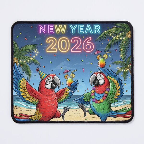 Item preview, Tropical Parrots 2026 Party designed and sold by PetJoyPrintsCO.