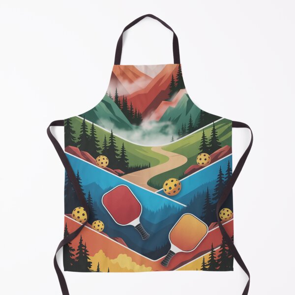 Artikelvorschau, Natur trifft Pickleball in kühnem Design entworfen und verkauft von SportsT-Shirts.