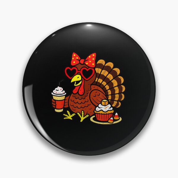 Item preview, Funny Turkey Drinking Coffee Fall Thanksgiving Costume  designed and sold by JEFDodsonArt.