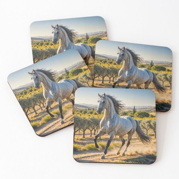 Item preview, Andalusian horse silver-gray#3 designed and sold by Helios Be. Lavsh.