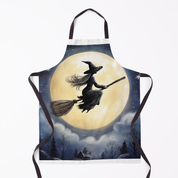 Item preview, Witch and the moon designed and sold by GiftiqueNook.
