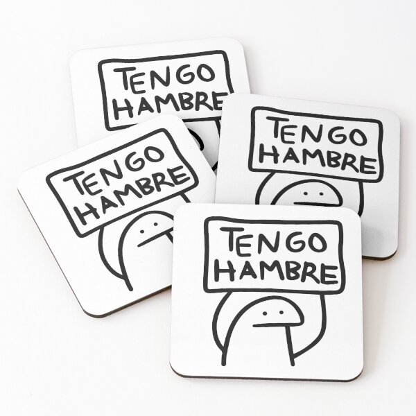 Item preview, ¡¡¡Tengo hambre!!! Flork meme en español español divertido pegatina camiseta designed and sold by marina ralston.