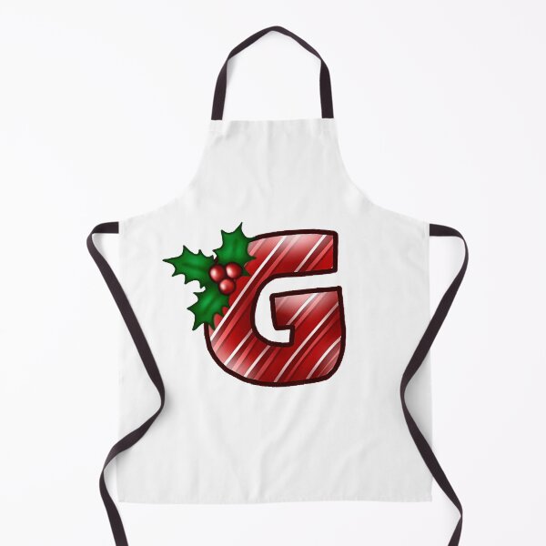 Item preview, G Monogram (Candycane) designed and sold by CharmedHeartArt.