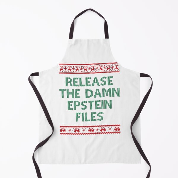 Item preview, Release the Epstein Files (Christmas / Xmas / Holiday) designed and sold by SabbaticalSteve.