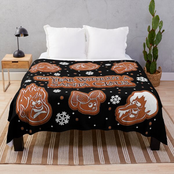 Item preview, Xmas Holiday Warm Tone Character Faces Pattern designed and sold by jonaseayonge.