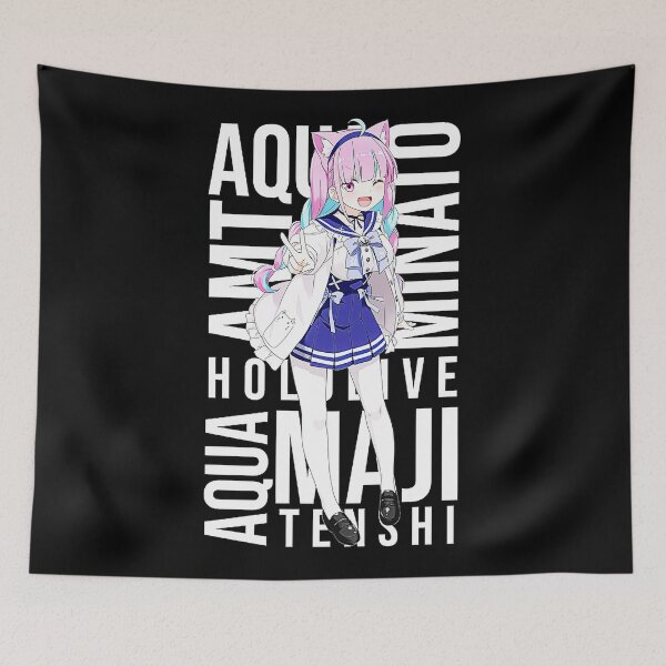 Item preview, Hololive - Minato Aqua Maji Tenshi designed and sold by RomConrad.