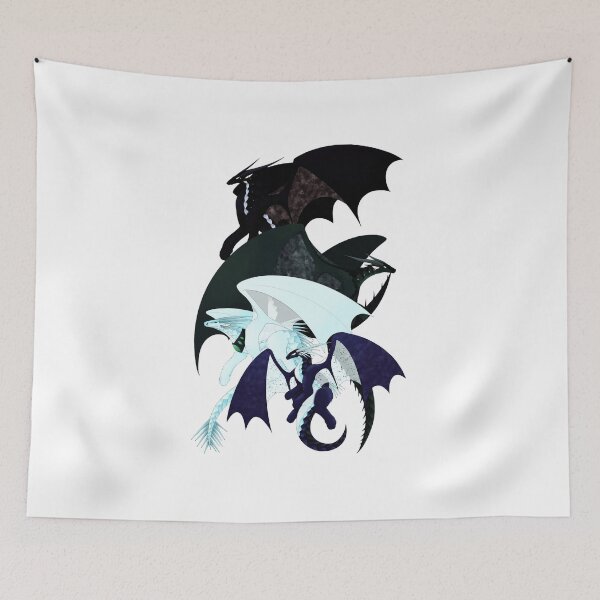 Item preview, Wings Of Fire - Whiteout, Arctic, Foeslayer, Darkstalker designed and sold by MetinReich.