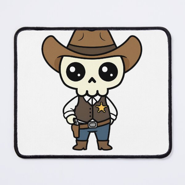 Item preview, Sheriff Boonis Skeleton designed and sold by Boonis Skeleton.