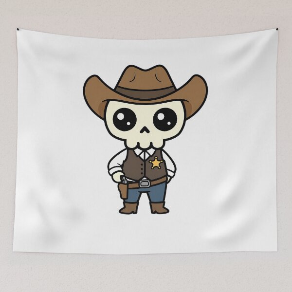 Item preview, Sheriff Boonis Skeleton designed and sold by Boonis Skeleton.