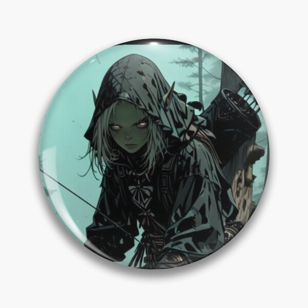 Item preview, Elf Archer in the Forest – Fantasy Ranger Artwork vol.3 designed and sold by EpicMerchRealm.