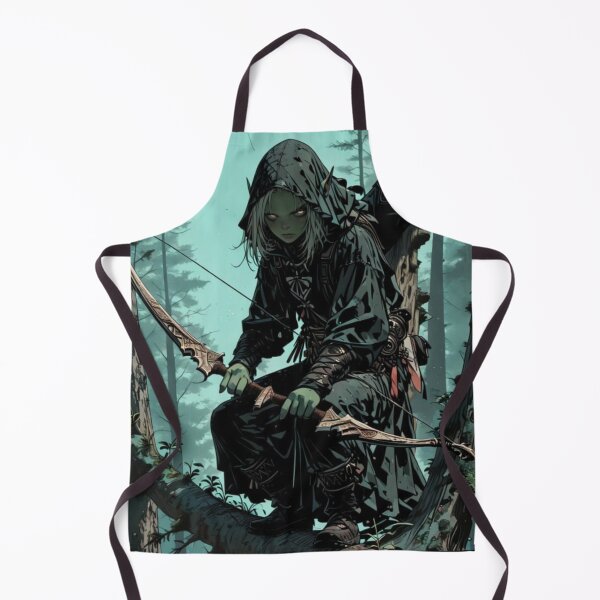 Item preview, Elf Archer in the Forest – Fantasy Ranger Artwork vol.3 designed and sold by EpicMerchRealm.