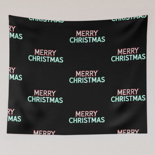 Item preview, Merry Christmas with black background  designed and sold by Horror03.