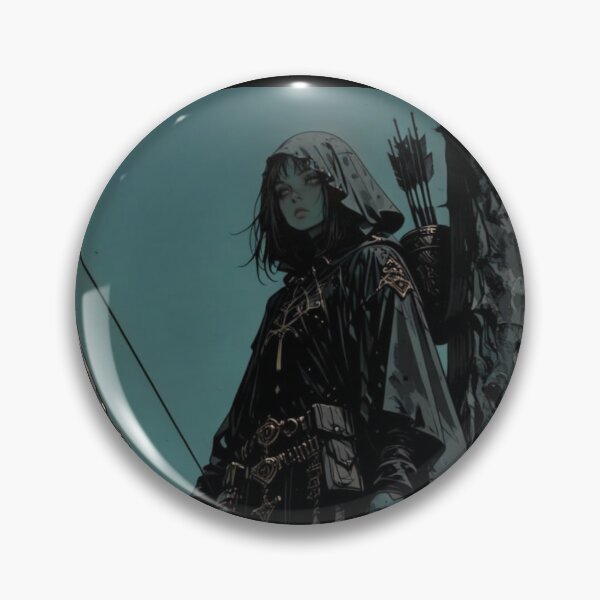 Item preview, Elf Archer in the Forest – Fantasy Ranger Artwork vol.4 designed and sold by EpicMerchRealm.
