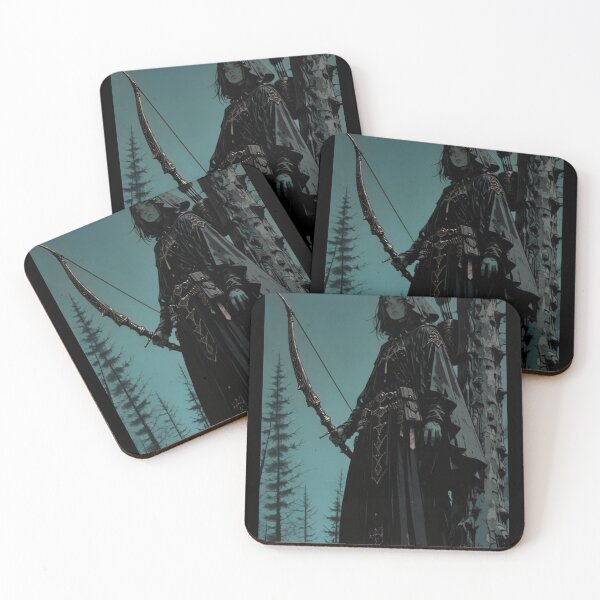 Item preview, Elf Archer in the Forest – Fantasy Ranger Artwork vol.4 designed and sold by EpicMerchRealm.