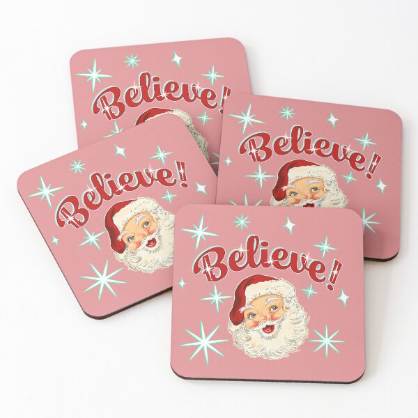 Item preview, Vintage Santa No. 6  - Believe! designed and sold by LMHDesigns.