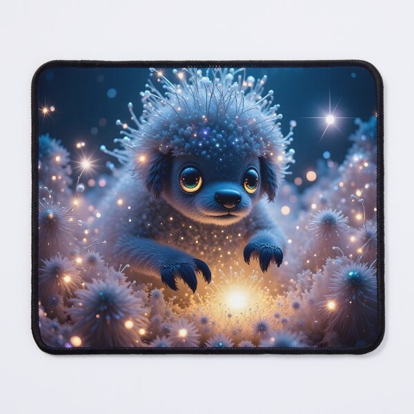 Item preview, Enchanted Glowing Creature in Forest designed and sold by Roanemermaid.