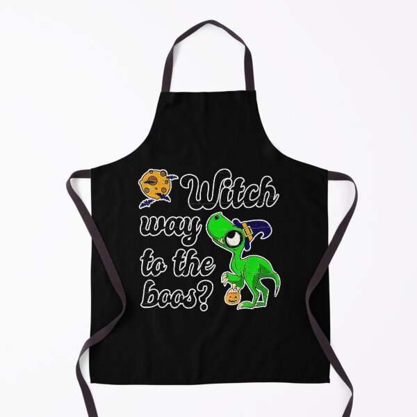 Item preview, Witch Way To The Boos Cute Dino designed and sold by HubertRaus.
