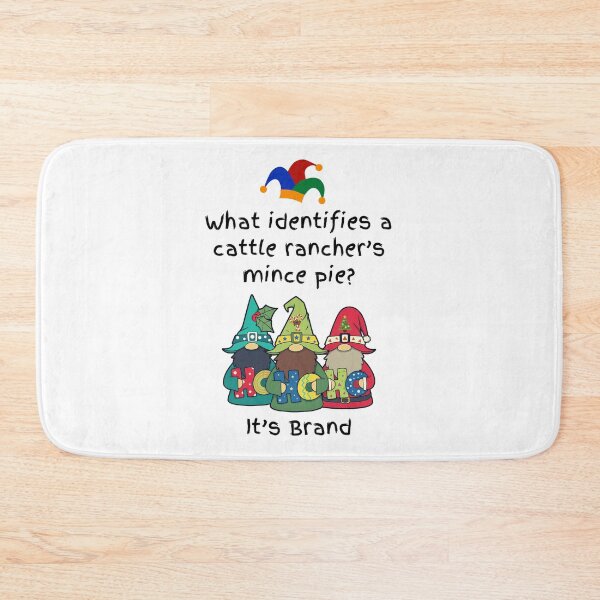 Item preview, What identifies a cattle rancher's mince pie? designed and sold by MPC-Mince-Pies.