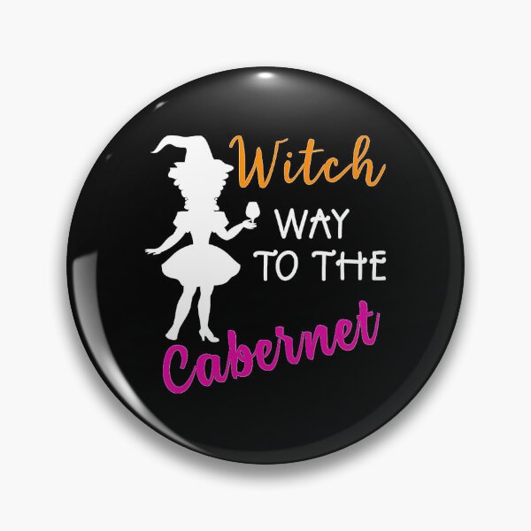Item preview, Witch Way To The Cabernet Pink Witch designed and sold by HubertRaus.