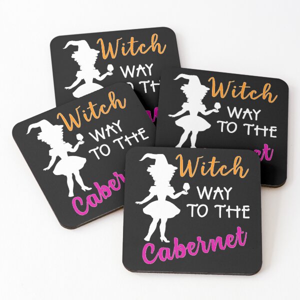 Item preview, Witch Way To The Cabernet Pink Witch designed and sold by HubertRaus.