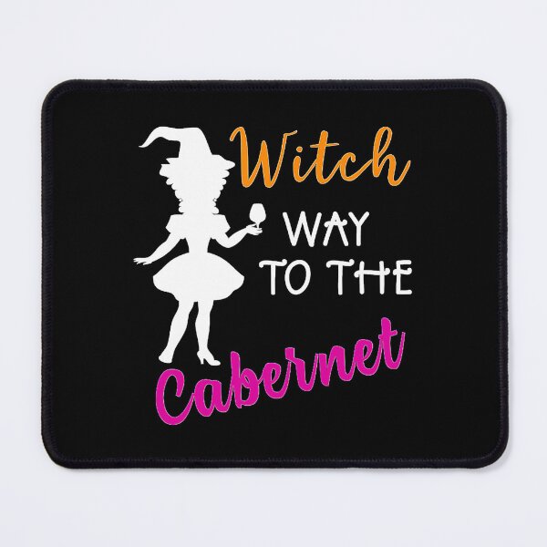 Item preview, Witch Way To The Cabernet Pink Witch designed and sold by HubertRaus.