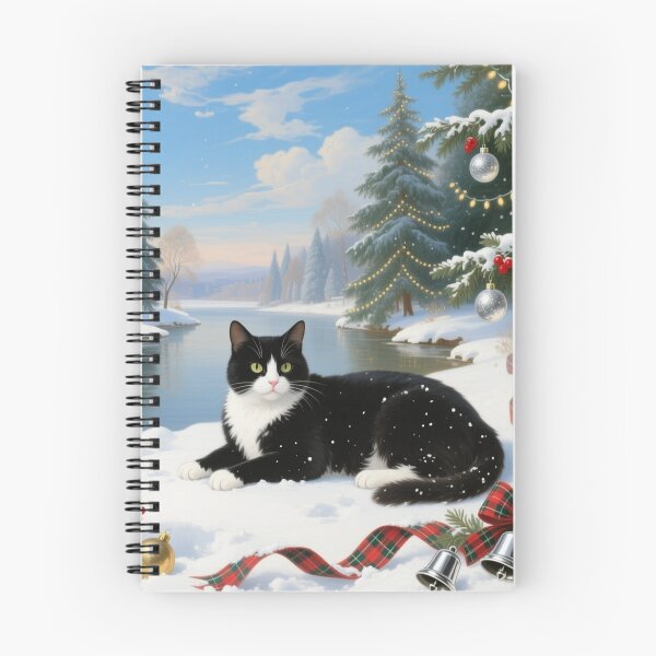 Item preview, Christmas cat in the snow designed and sold by Talpha.