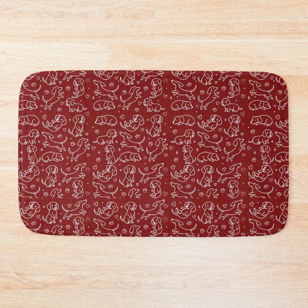 Item preview, Dachshund Dog Pattern Cute Minimal Line Art Design designed and sold by Sasikharn.