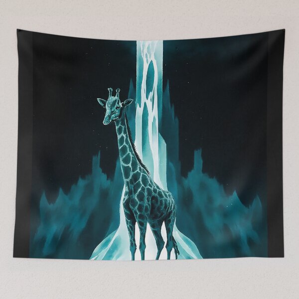 Item preview, “Beam Me Up, Giraffe” designed and sold by MoreDeo.