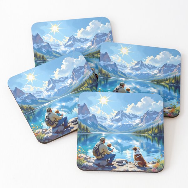 Item preview, Father and Son Fishing Trip designed and sold by Sharon Schwalbe.
