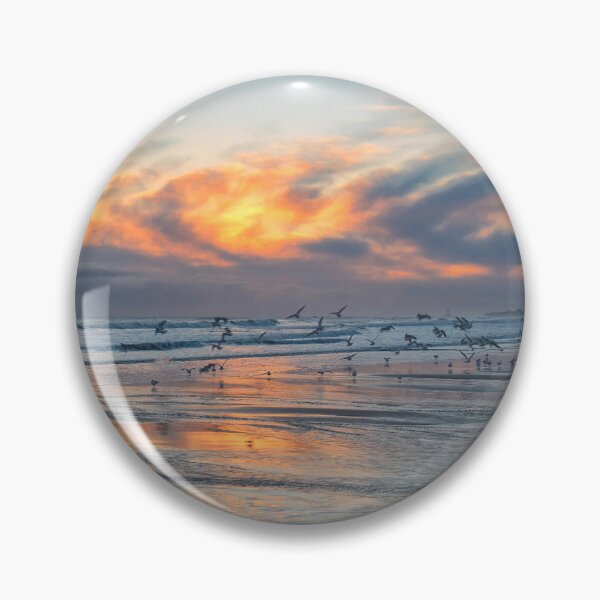 Item preview, Seabirds at sunrise on the Northumberland coast designed and sold by Violaman.