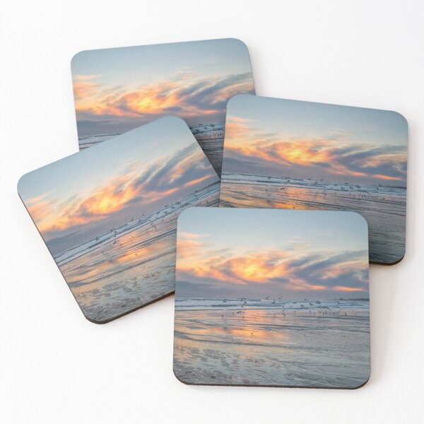 Item preview, Seabirds at sunrise on the Northumberland coast designed and sold by Violaman.