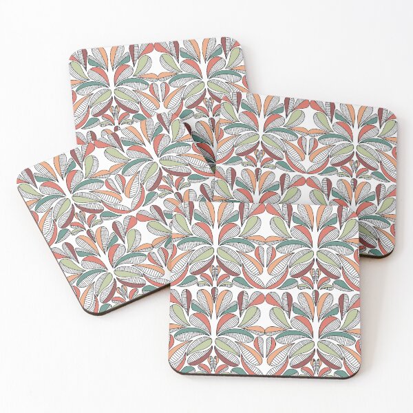 Item preview, Minimalist Leaf Motif designed and sold by MustardSeedInt.