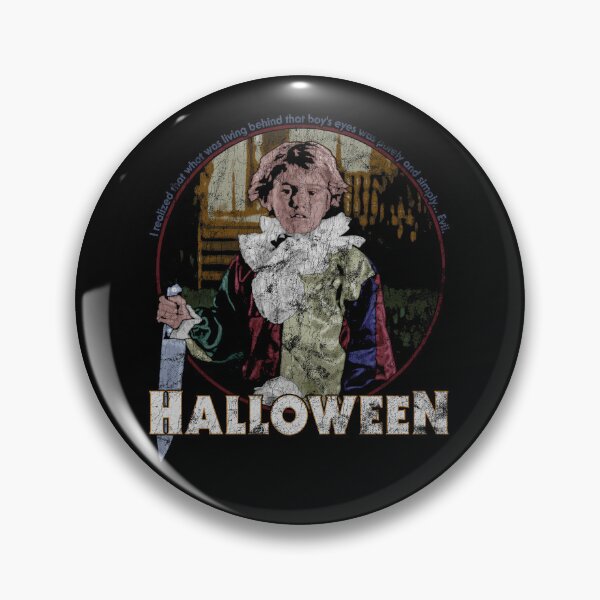 Item preview, Halloween Child Michael Myers Purely and Simply Evil Distressed designed and sold by Power Up Prints.