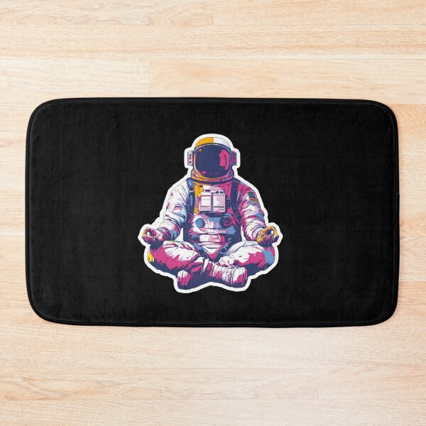 Item preview, Meditating Astronaut designed and sold by Vintage Shapes.