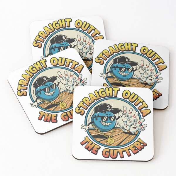 Item preview, Straight Outta The Gutter Bowling designed and sold by ifdogscouldclap....