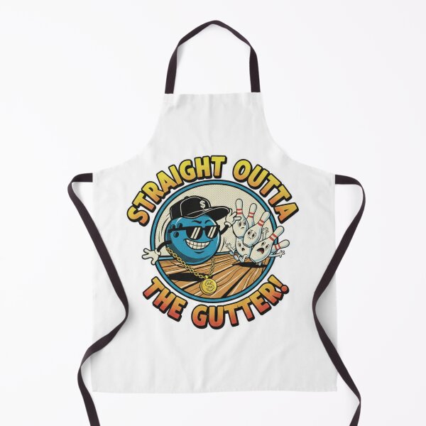 Item preview, Straight Outta The Gutter Bowling designed and sold by ifdogscouldclap....