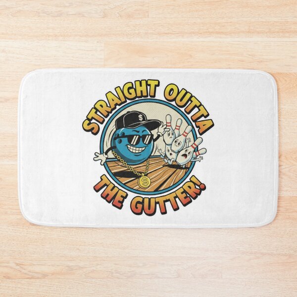 Item preview, Straight Outta The Gutter Bowling designed and sold by ifdogscouldclap....