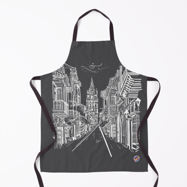 Item preview, Colonial city in gray designed and sold by TicaDecoGrp.