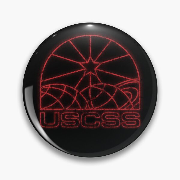 Item preview, USCSS Logo Neon Alien Distressed designed and sold by Power Up Prints.