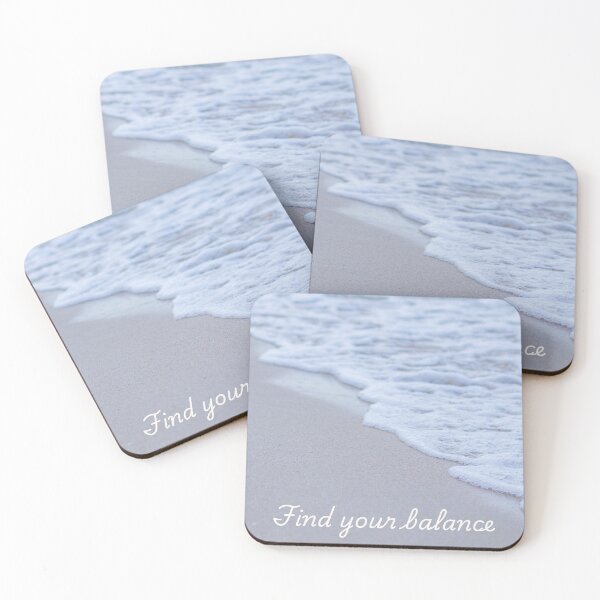 Item preview, Find your balance (by the ocean) designed and sold by SunnyGrove Designs.