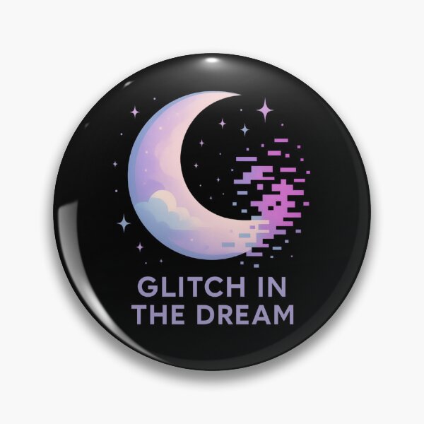 Artikelvorschau, Glitch im Traum – Retro Vaporwave Mond entworfen und verkauft von SidTastic .