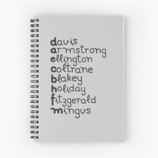 Item preview, Jazz Legends Noir designed and sold by urrin DESIGN.