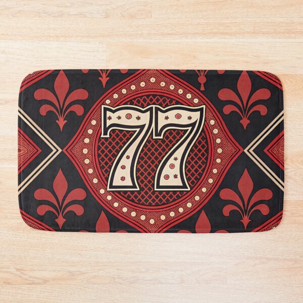 Item preview, 777 red and black lucky numbers  designed and sold by Lucky 777.