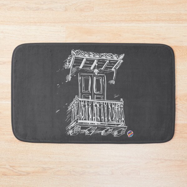 Item preview, Balcony In Cartagena gray designed and sold by TicaDecoGrp.