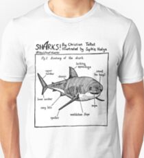 Sharks! - Anatomy of a Shark Unisex T-Shirt