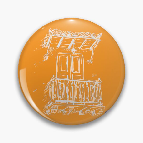 Item preview, Balcony In Cartagena yellow designed and sold by TicaDecoGrp.