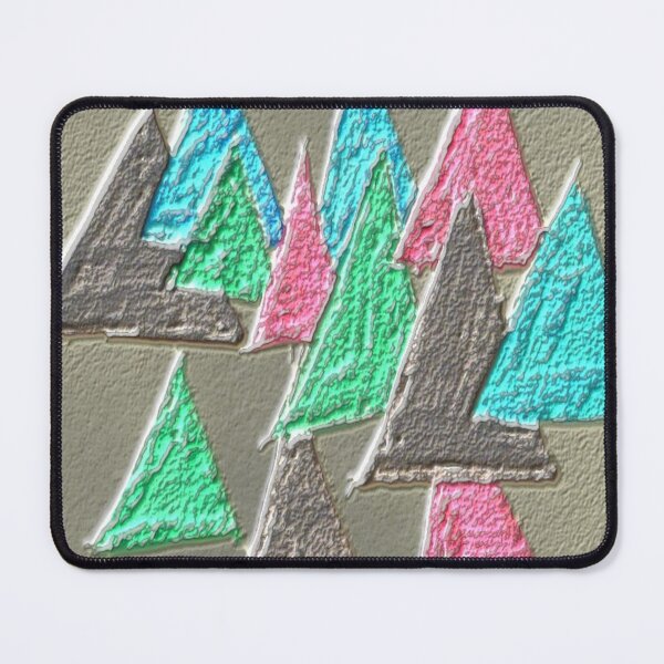 Item preview, triangular hsl alpha abstract colorful geometric design designed and sold by SmashingDeals.