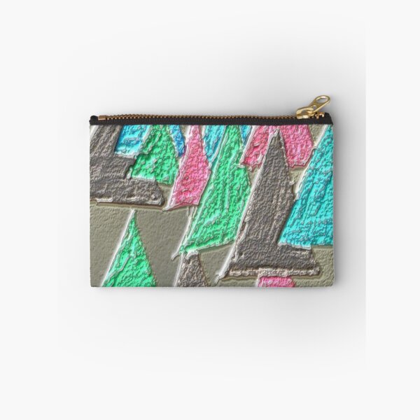 Item preview, triangular hsl alpha abstract colorful geometric design designed and sold by SmashingDeals.